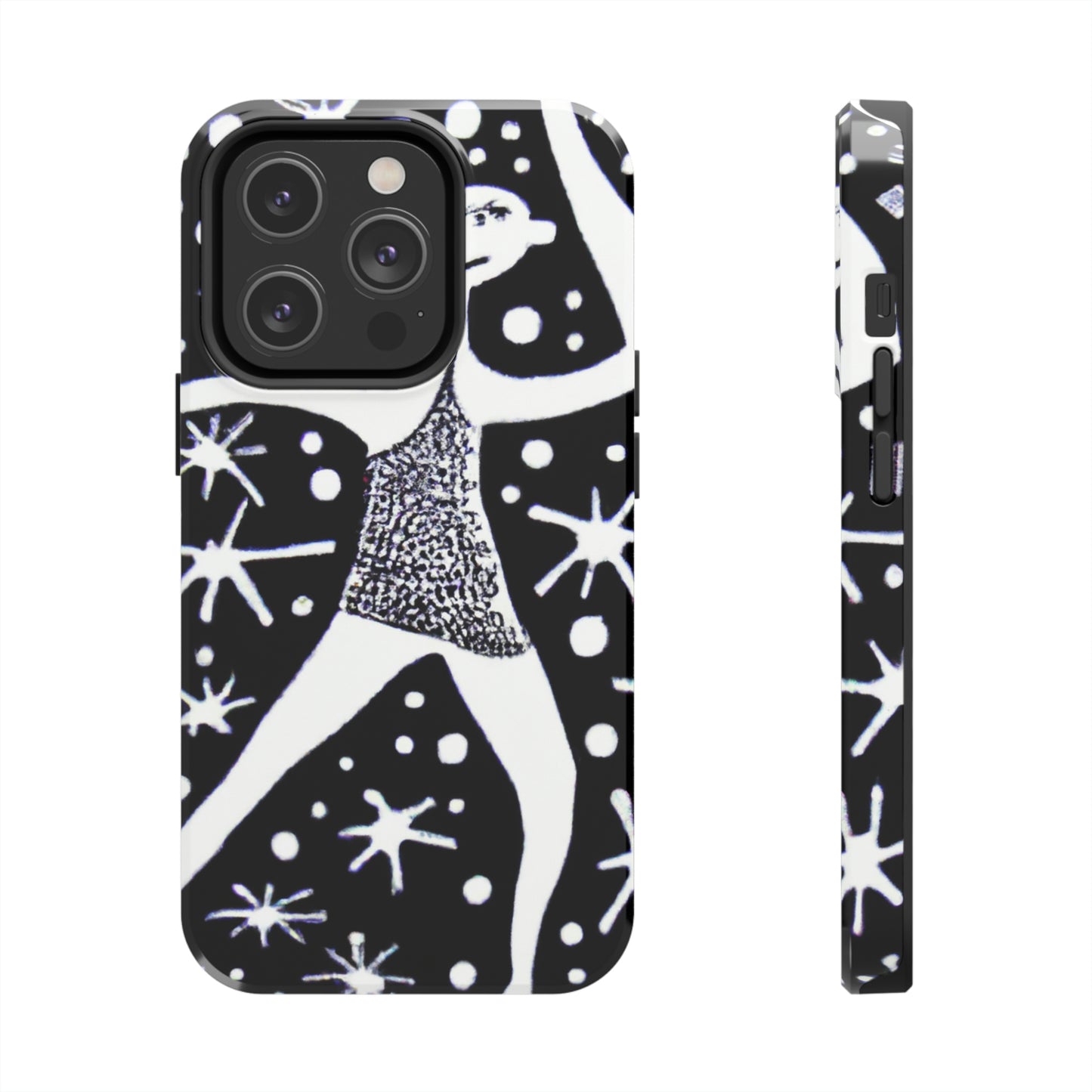 "Dancing Among the Galactic Light" - The Alien Tough Phone Cases