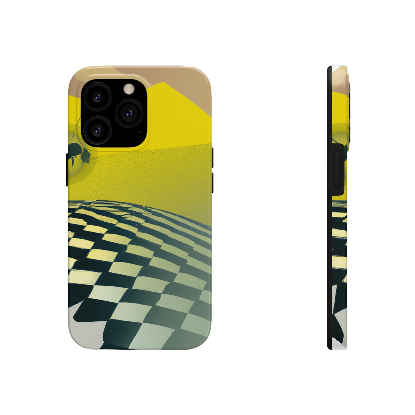 „Lost and Found in the Desert: A Bee's Journey“ – The Alien Tough Phone Cases