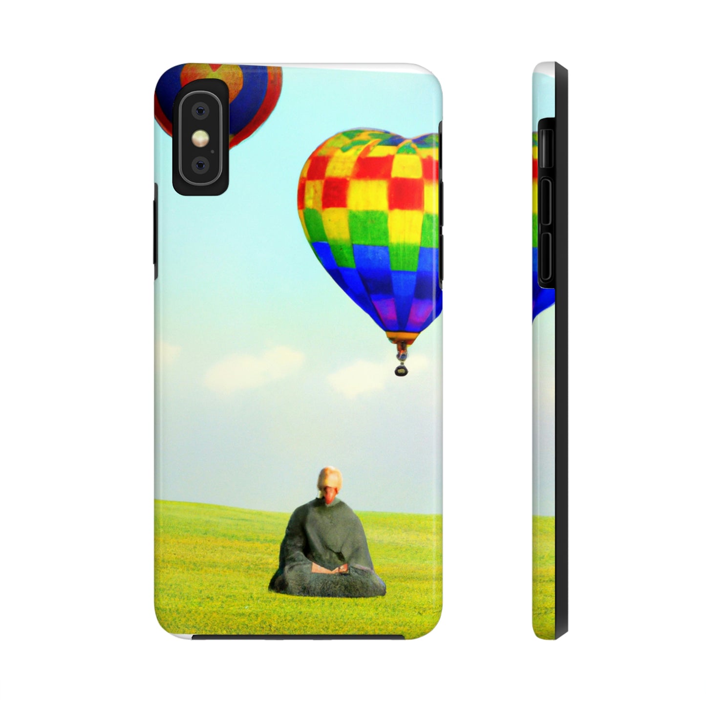 "Finding Stillness in the Sky" - The Alien Tough Phone Cases