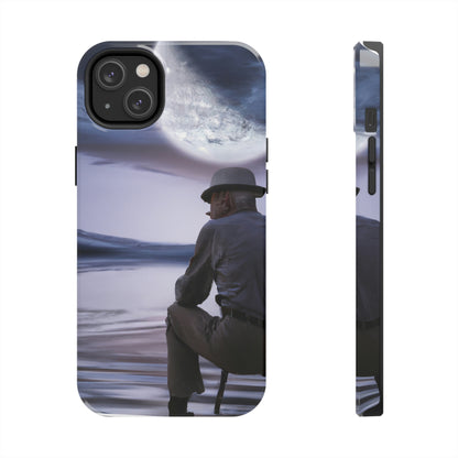 Moonlight Reflections on a Quiet Lake - The Alien Tough Phone Cases