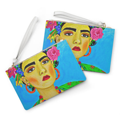 "Fierce and Free: Un tributo a las mujeres mexicanas inspirado en Frida Kahlo" - The Alien Clutch Bag