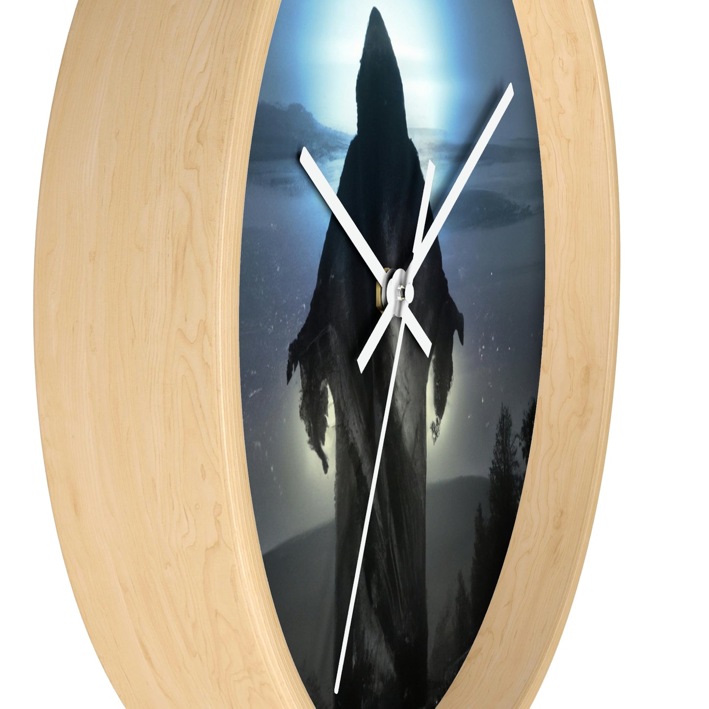 "The Shadow of the Moonlit Night" - The Alien Wall Clock