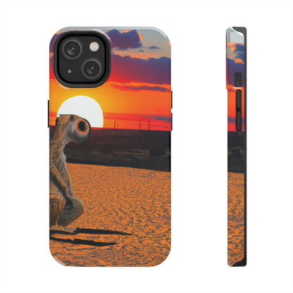 "Farewell to the Horizon" - Die Alien Tough Phone Cases