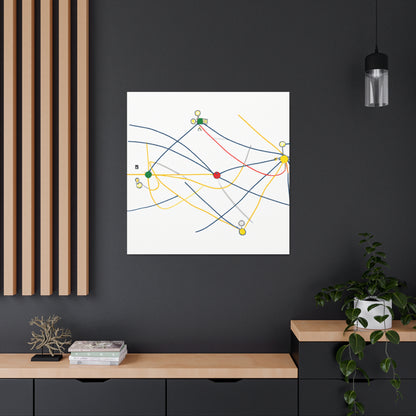 "Exploring the Dynamic Topology: Artful Visualization of a Network Structure." - The Alien Canva