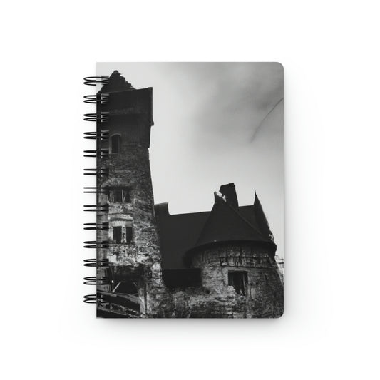 "Castle of Mystifying Secrets: A Haunted Adventure" - The Alien Spiral Bound Journal