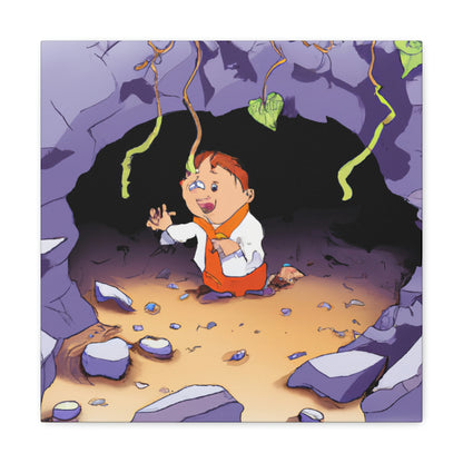 "The Mysterious Cave of Little Billy" - The Alien Canva