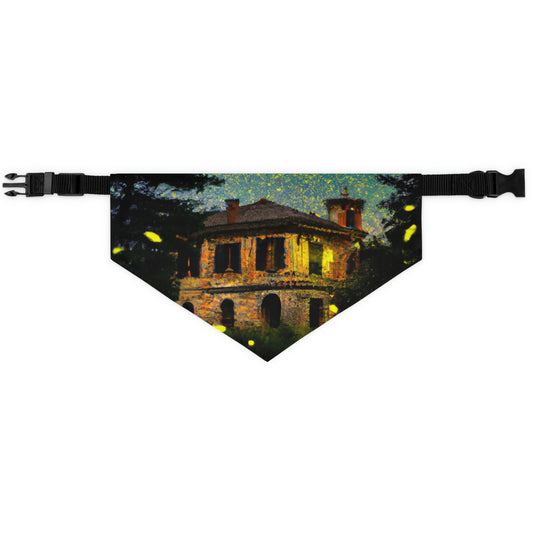 "Un abrazo brillante de luciérnagas" - The Alien Pet Bandana Collar