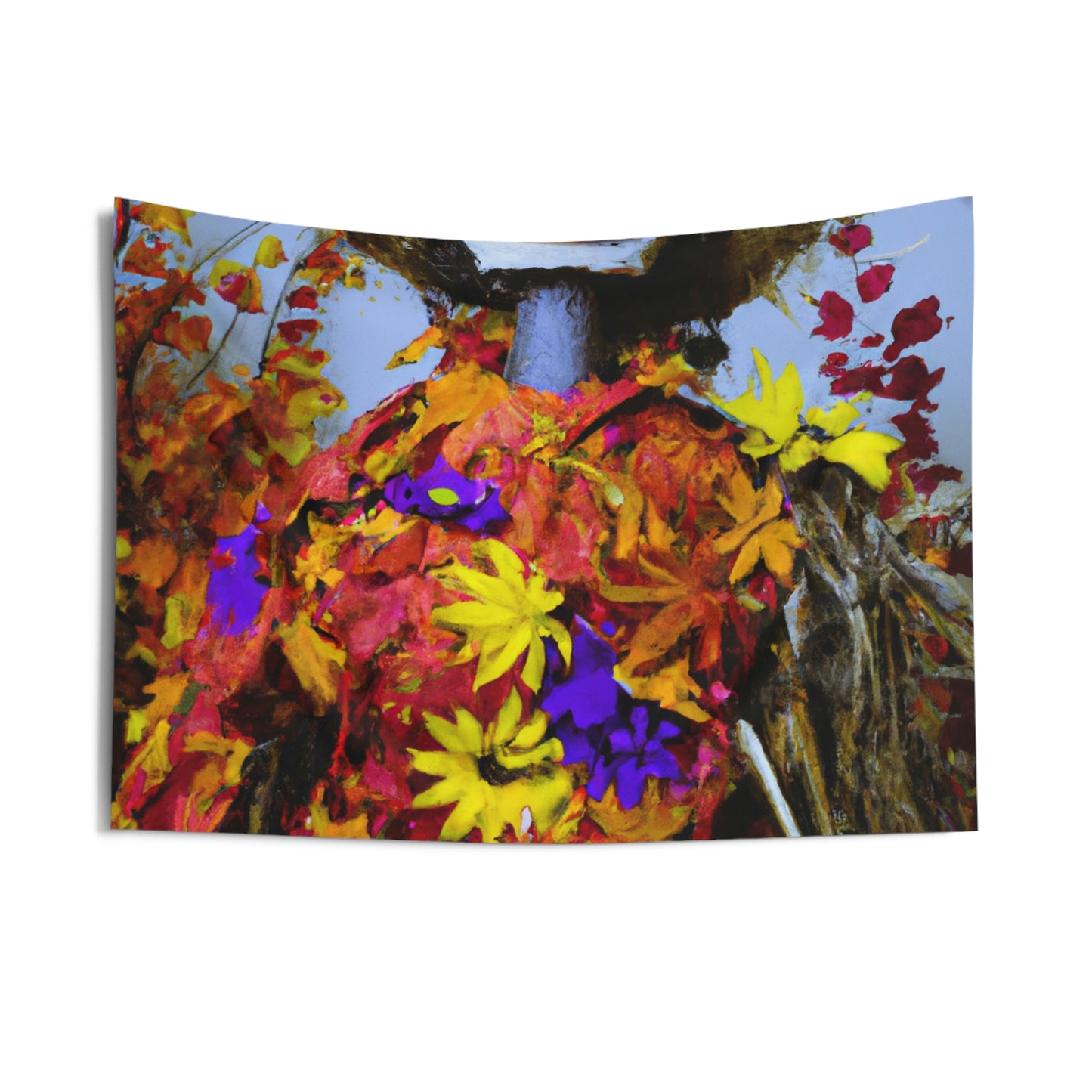 "Autumn Scarecrow Blues" - The Alien Wall Tapestries