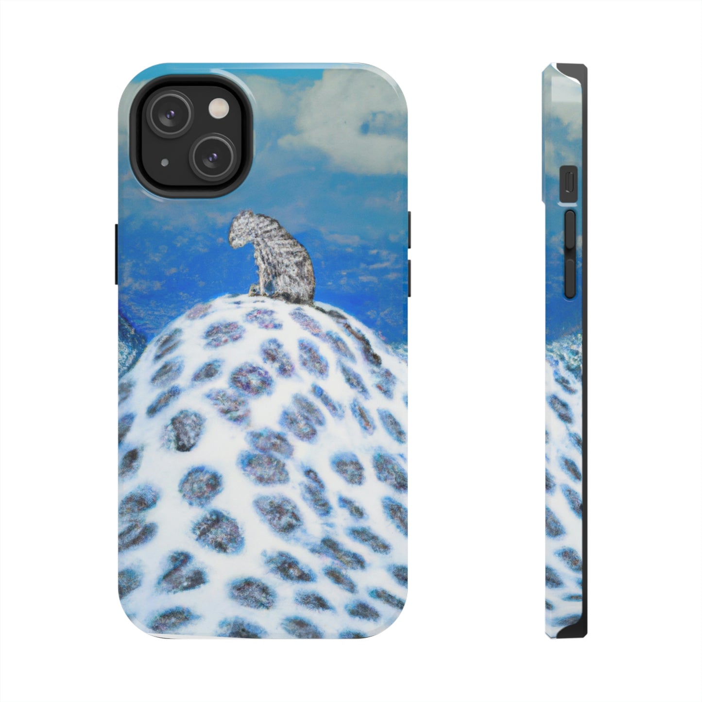 "Perca solitaria del leopardo de las nieves" - Las fundas para teléfonos Alien Tough