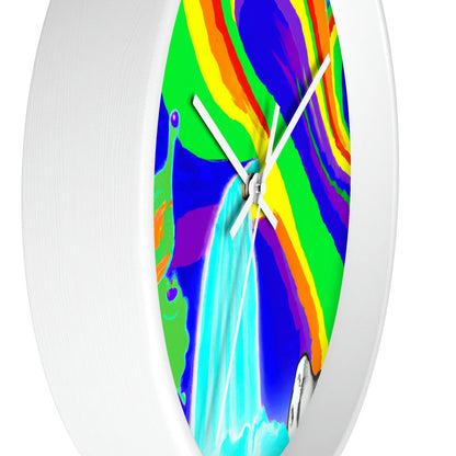 "Dancing Amongst the Splendor" - The Alien Wall Clock