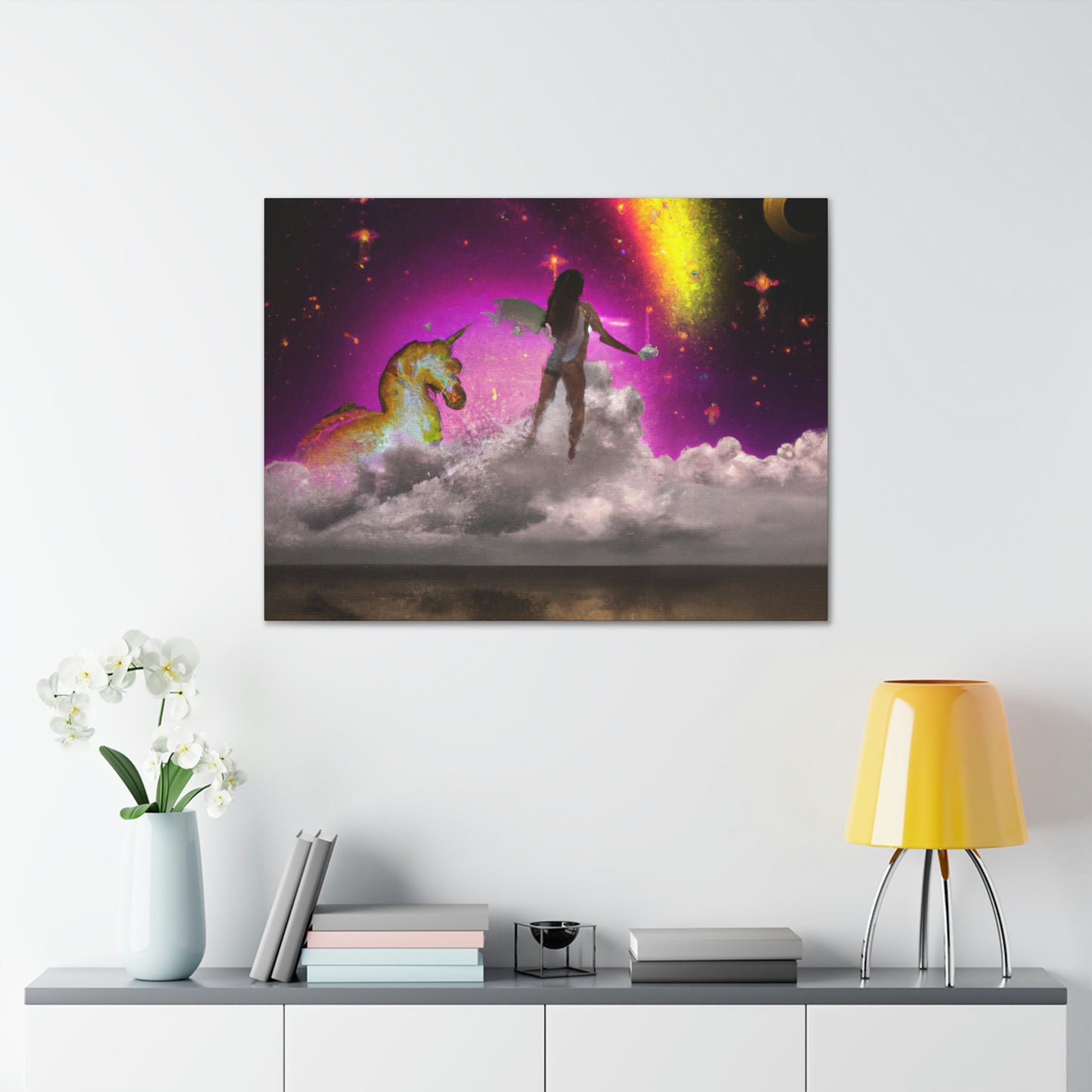 "Dreamscape: A Dream-Inspired Art Piece" - The Alien Canva