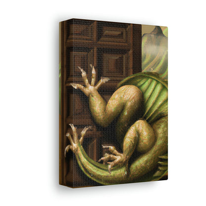 Guardian of the Hidden Door: The Slumbering Dragon - The Alien Canva