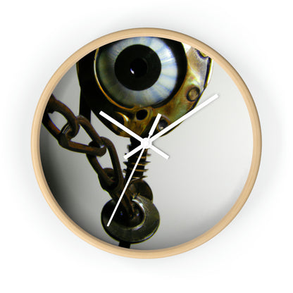 "Eye for an Eye: A Mechanical Vengeance" - The Alien Wall Clock