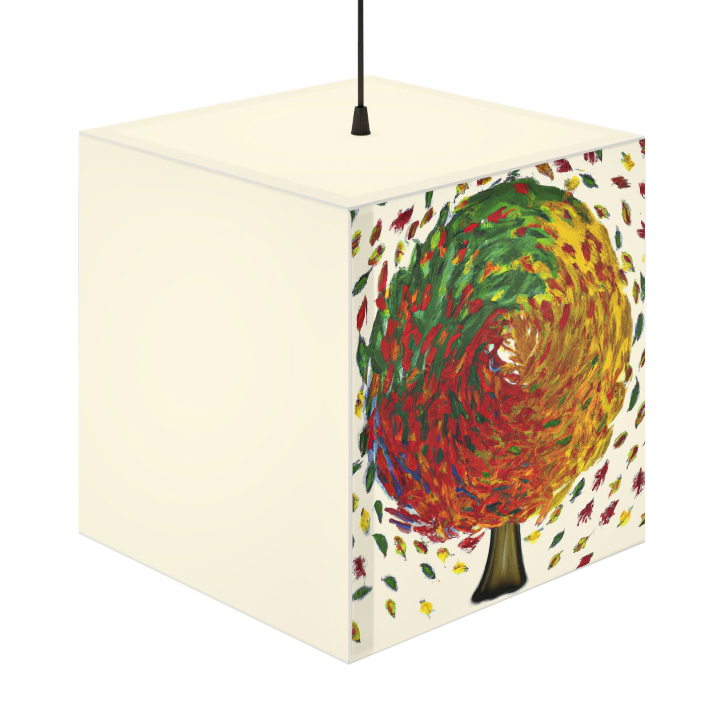 "Autumnal Whirl" - The Alien Light Cube Lamp