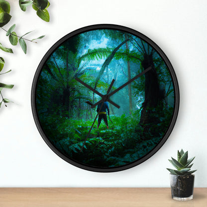 "Lost in the Unknown". - The Alien Wall Clock