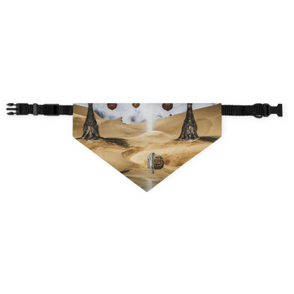 The Mirage of the Desert Sands - The Alien Pet Bandana Collar