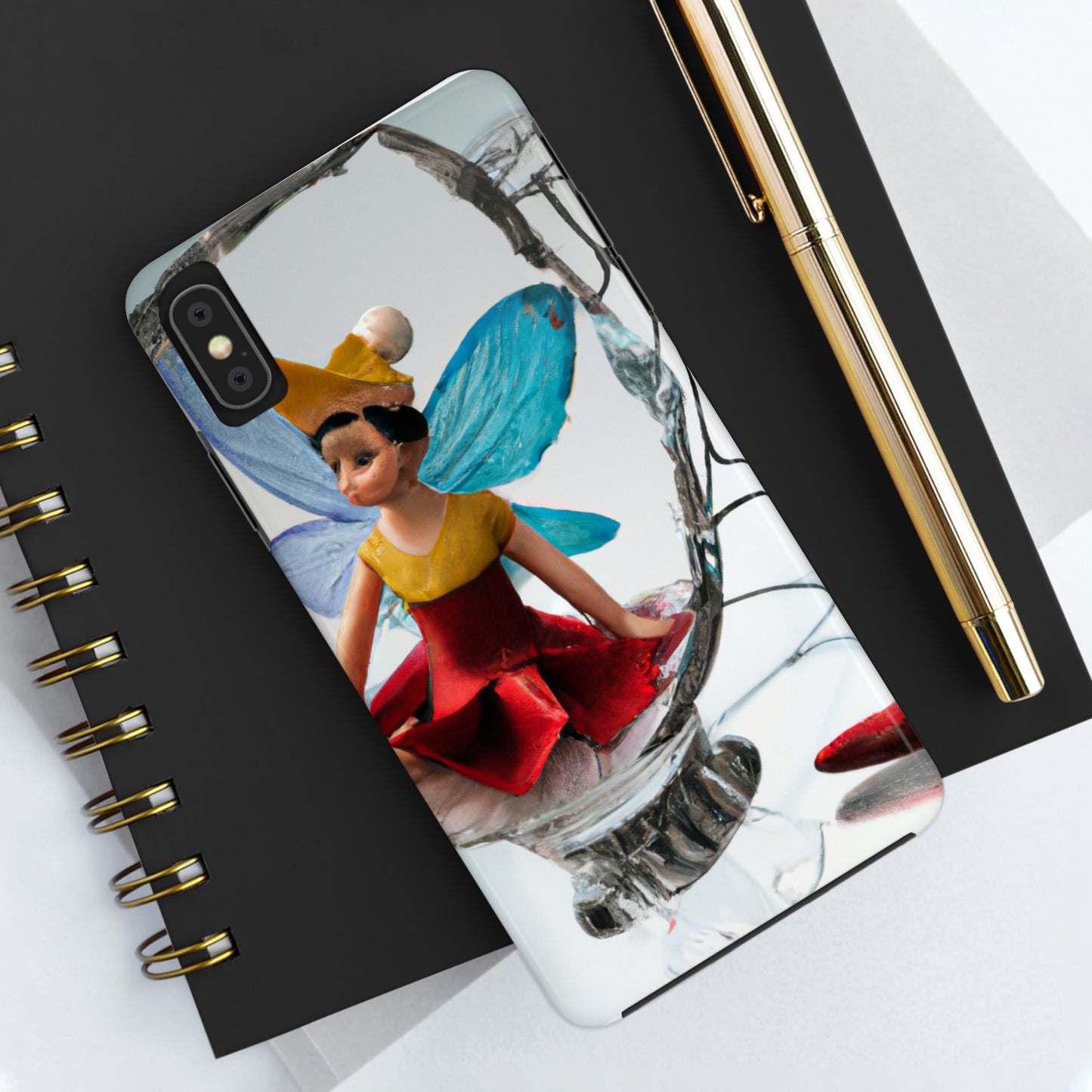 "Cursed Memories: The Broken Fairy's Plight" - The Alien Tough Phone Cases