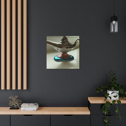 "Wish Upon a Magic Lamp" - The Alien Canva