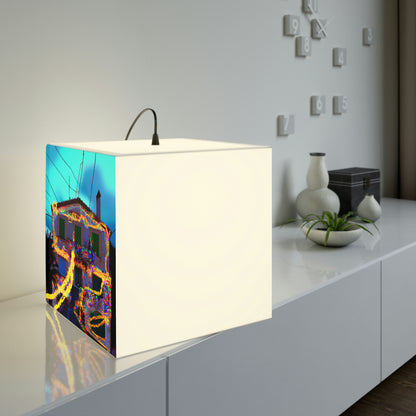 "Magical Illumination: A Summer Solstice Surprise" - The Alien Light Cube Lamp