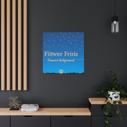 The Firefly Artist - Canvas