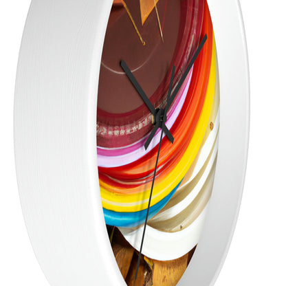 "Autumn Splendor Plates" - The Alien Wall Clock