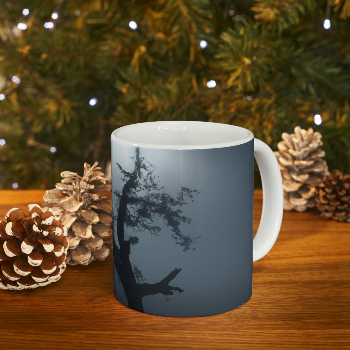 "A Shining Sentinel in the Mist" - The Alien Ceramic Mug 11 oz