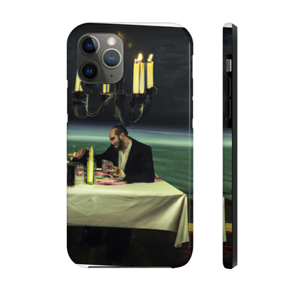 "A Beacon of Romance: An Intimate Candlelit Dinner in a Forgotten Lighthouse" - The Alien Tough Phone Cases