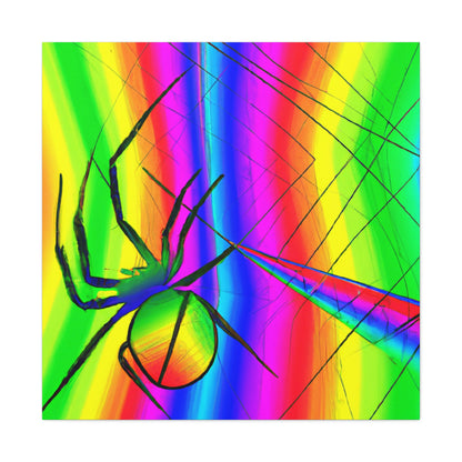 "A Spinnerette's Prismatic Web" - The Alien Canva