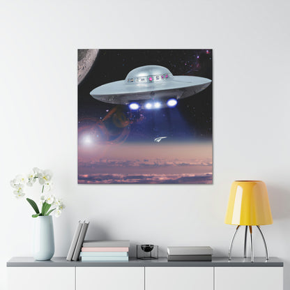 "Invasion of the Cosmic Skies" - The Alien Canva