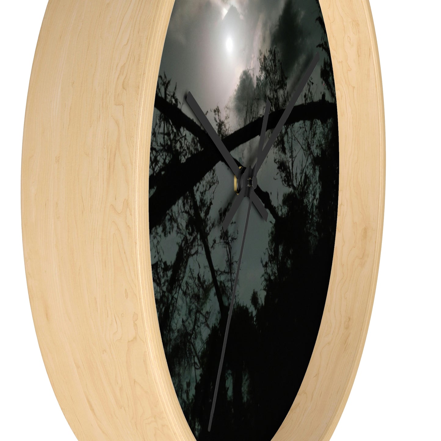 "A Moonlit Mystical World" - The Alien Wall Clock