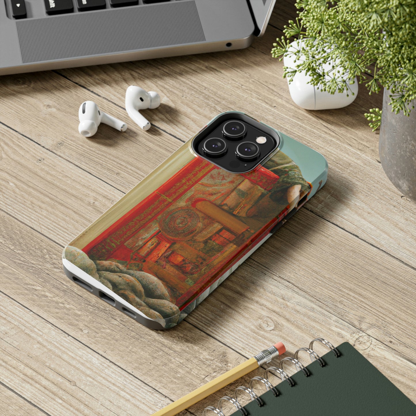 "Cradled by Knowledge" - The Alien Tough Phone Cases