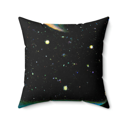 "A Lost Soul Connected to the Heavens" - The Alien Square Pillow