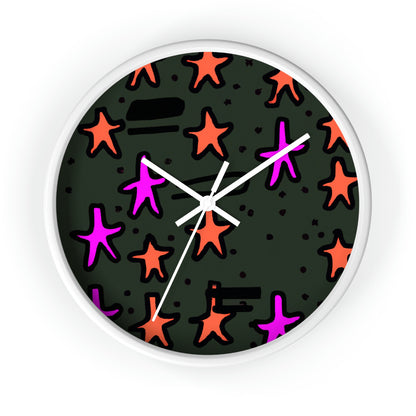 "Abandoned in the Glittering Night Sky" - The Alien Wall Clock