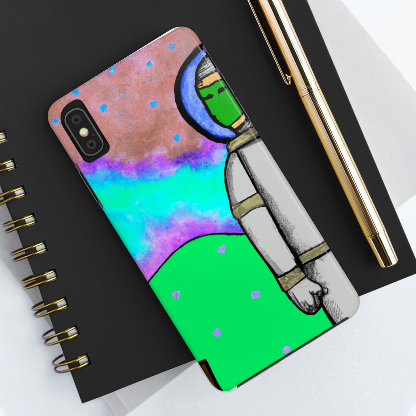 "Alleine im Alien-Himmel" - Die Alien Tough Phone Cases