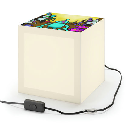 "A Spectrum of Enslaved Machines" - The Alien Light Cube Lamp