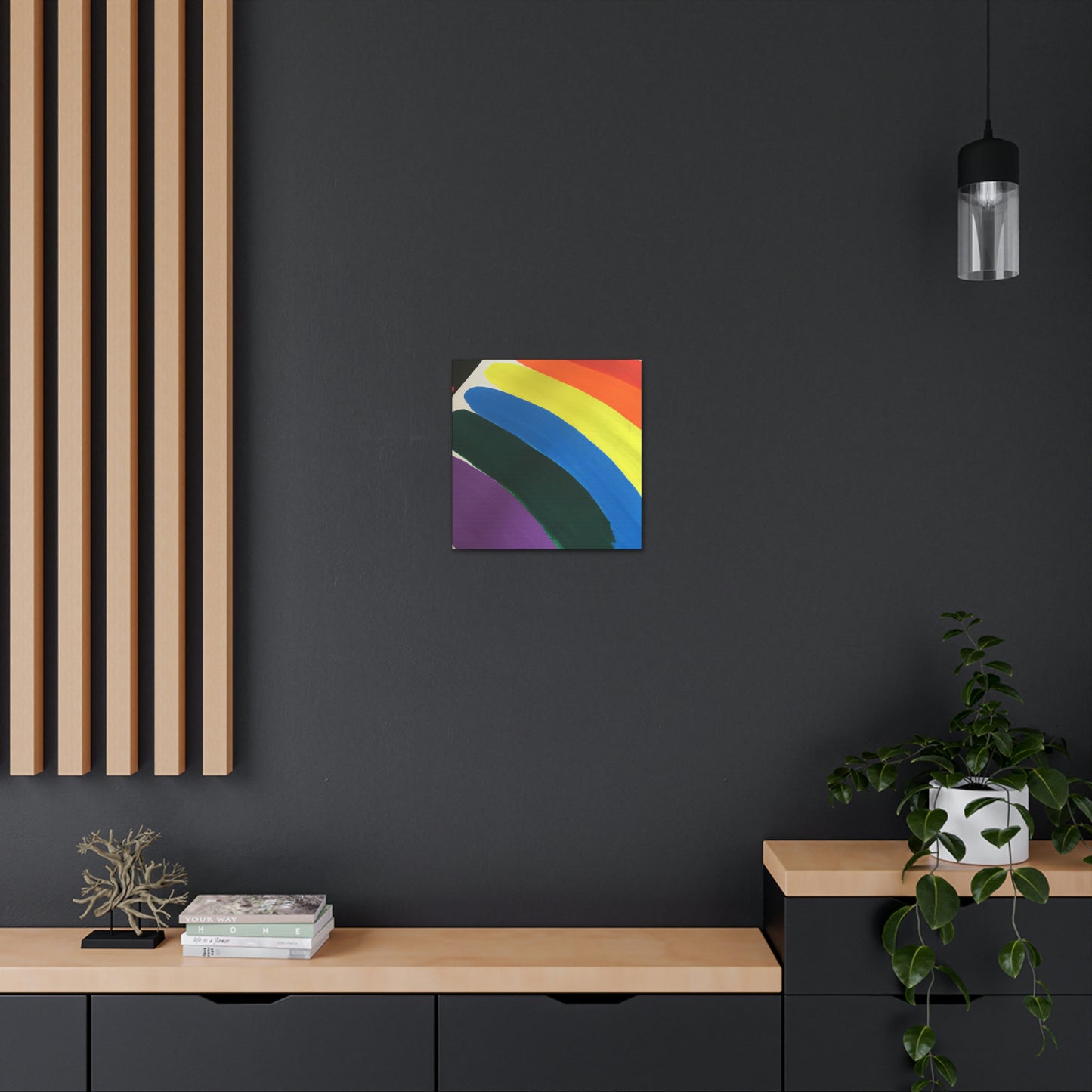 "Rainbow in a Box" - The Alien Canva.