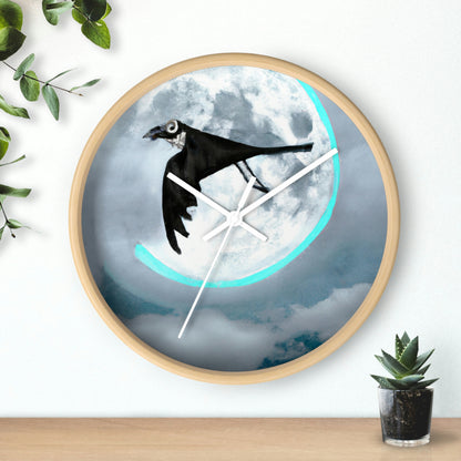 "Lunar Plunge" - The Alien Wall Clock