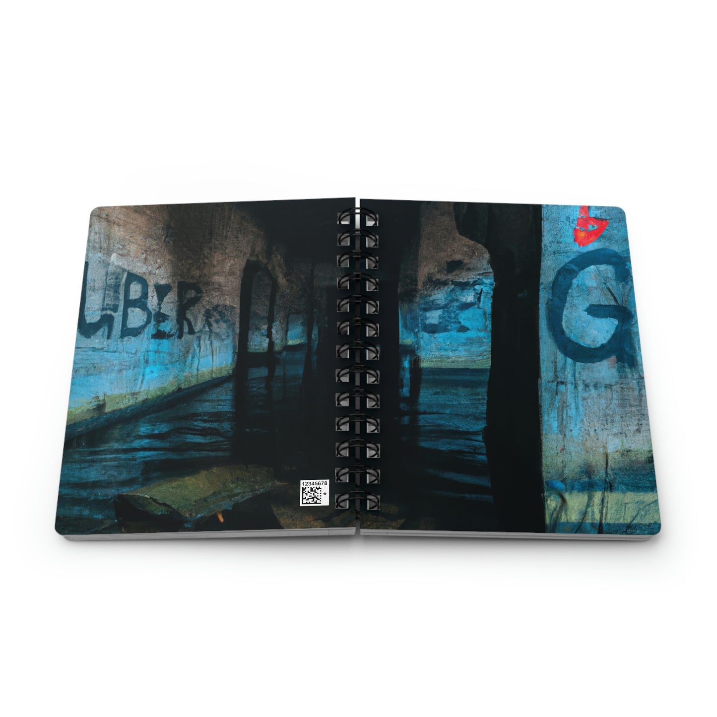 "Buceando las ruinas de la ciudad submarina perdida" - The Alien Spiral Bound Journal