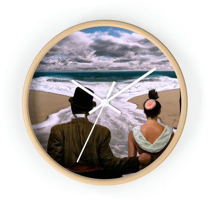 Sea-Swept Romance - The Alien Wall Clock