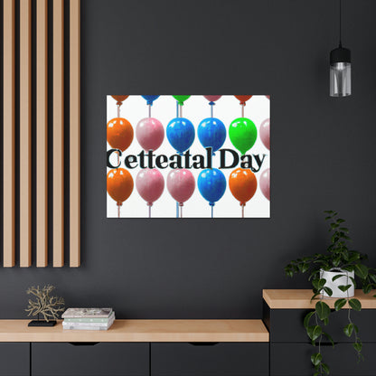 Rainbow Balloon Artist - Canvas