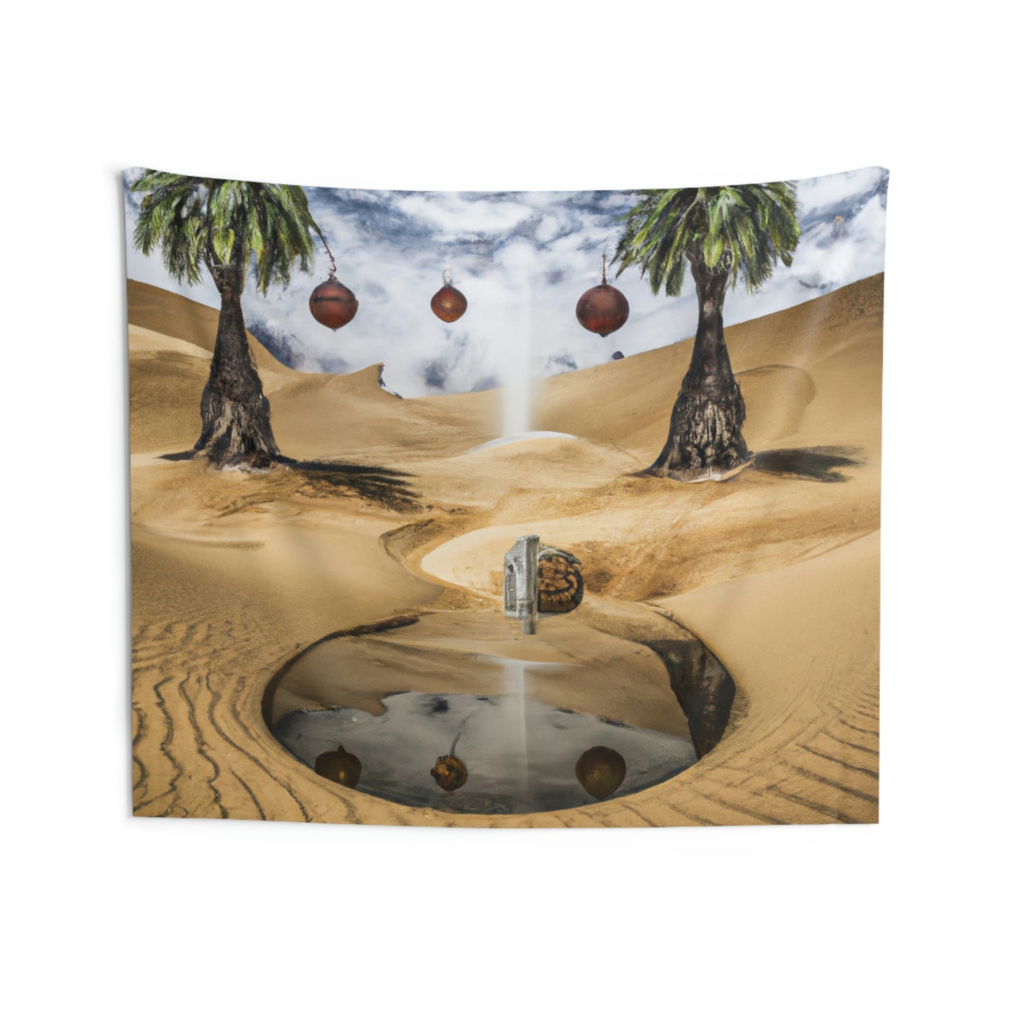 El espejismo de las arenas del desierto - El alienígena Telas decorativas