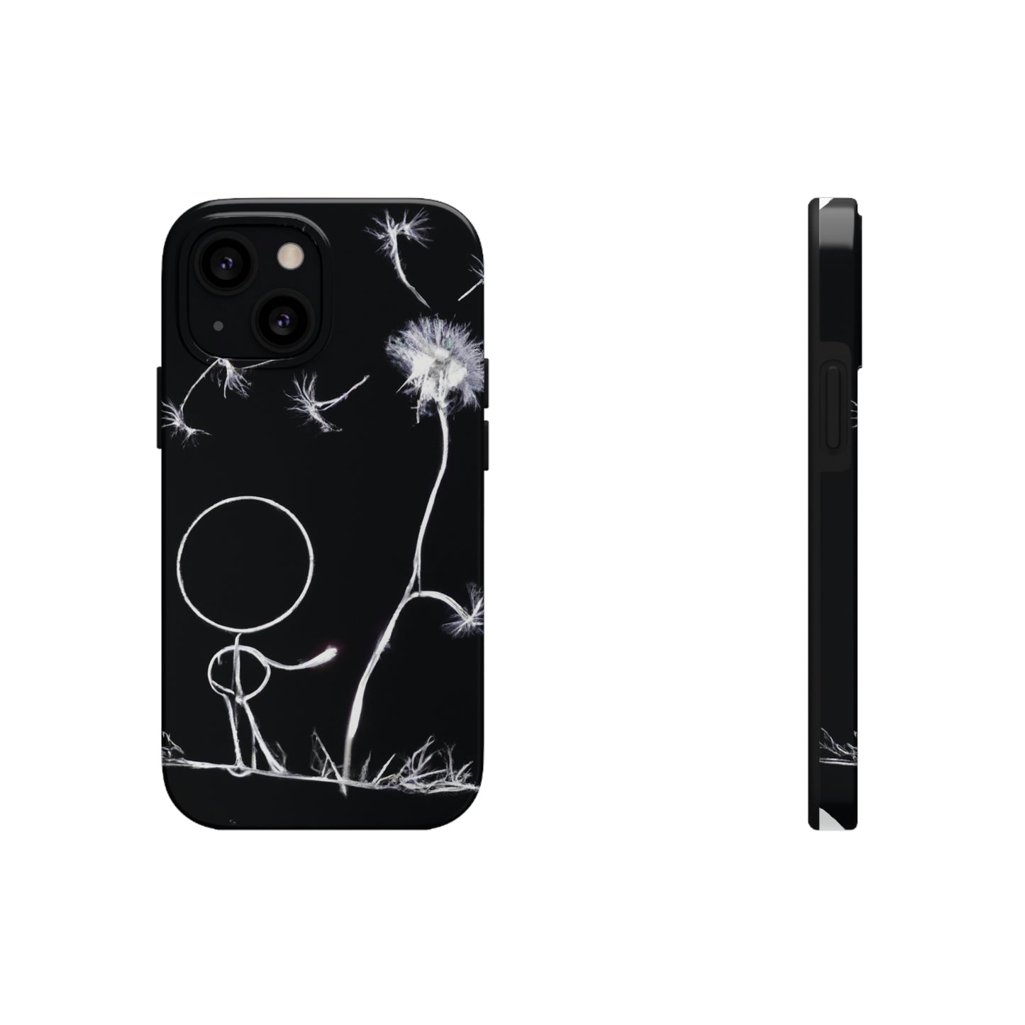 "A Dandelion Flicker in the Midnight Breeze" - The Alien Tough Phone Cases