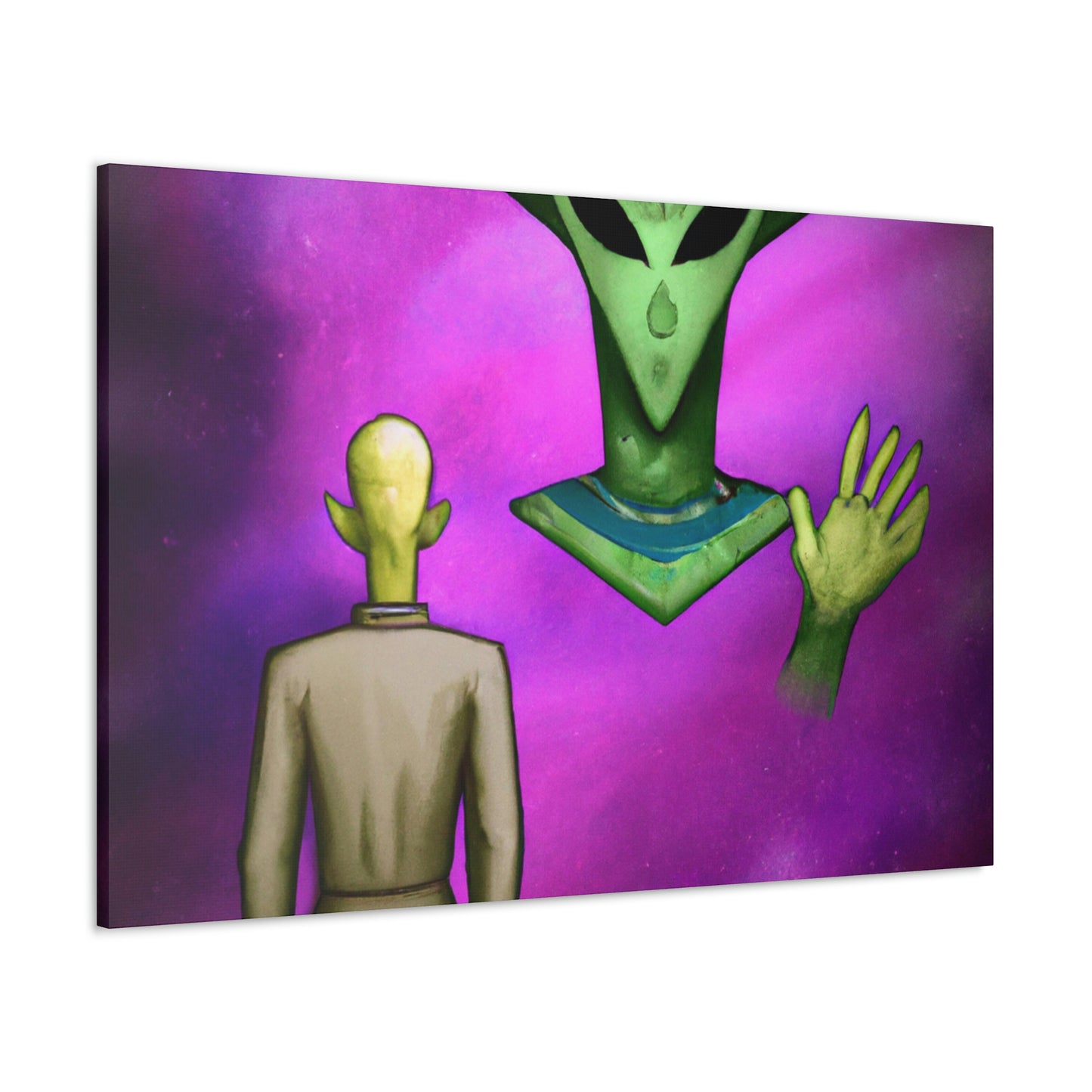 "Outsmarting the Alien Tyrant" - The Alien Canva