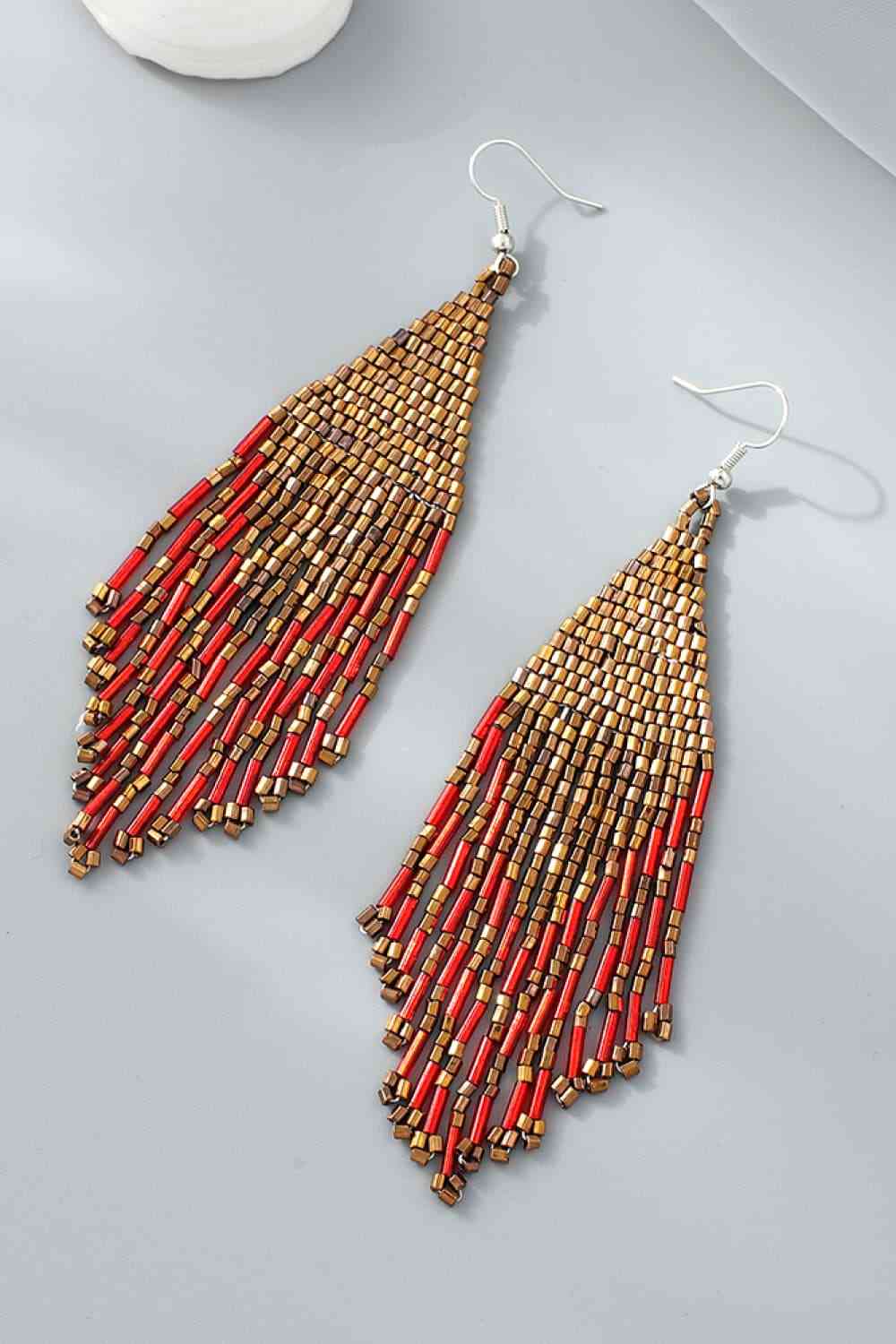 Beaded Dangle Earrings