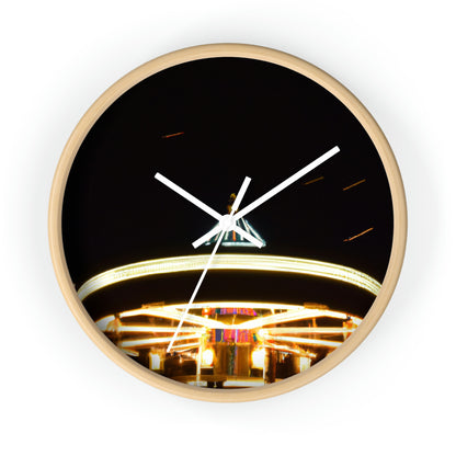 "Carousel Nights: A Glimmer of Starlight" - Die Alien-Wanduhr