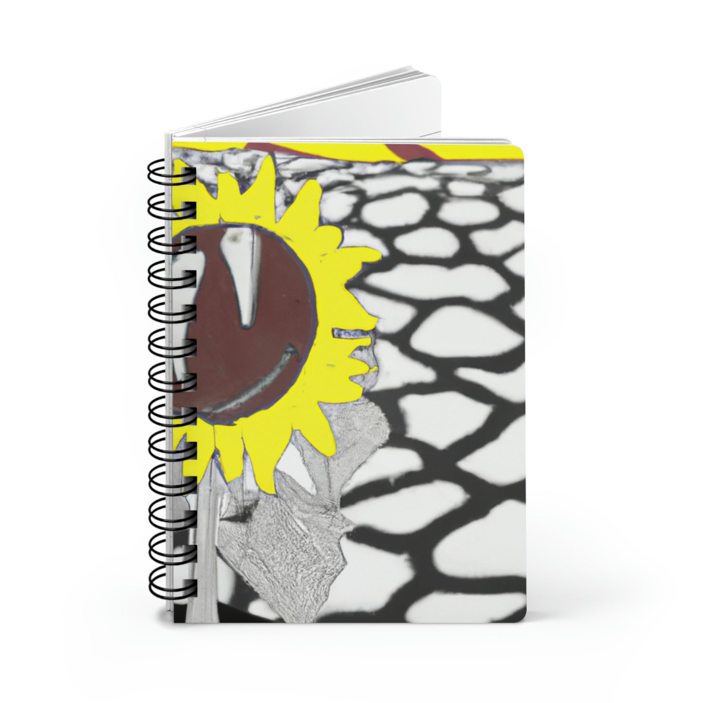 "A Sunflower Withering on a Parched Field" - The Alien Spiral Bound Journal