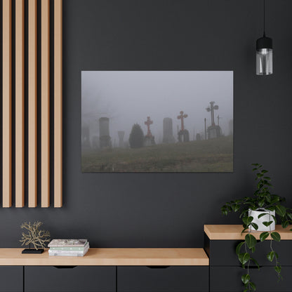 "The Foggy Graveyard" - The Alien Canva