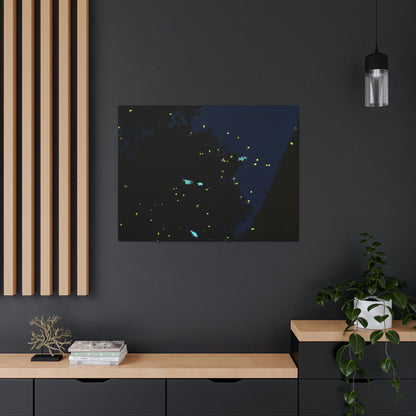 "Moonlight Fireflies" - The Alien Canva