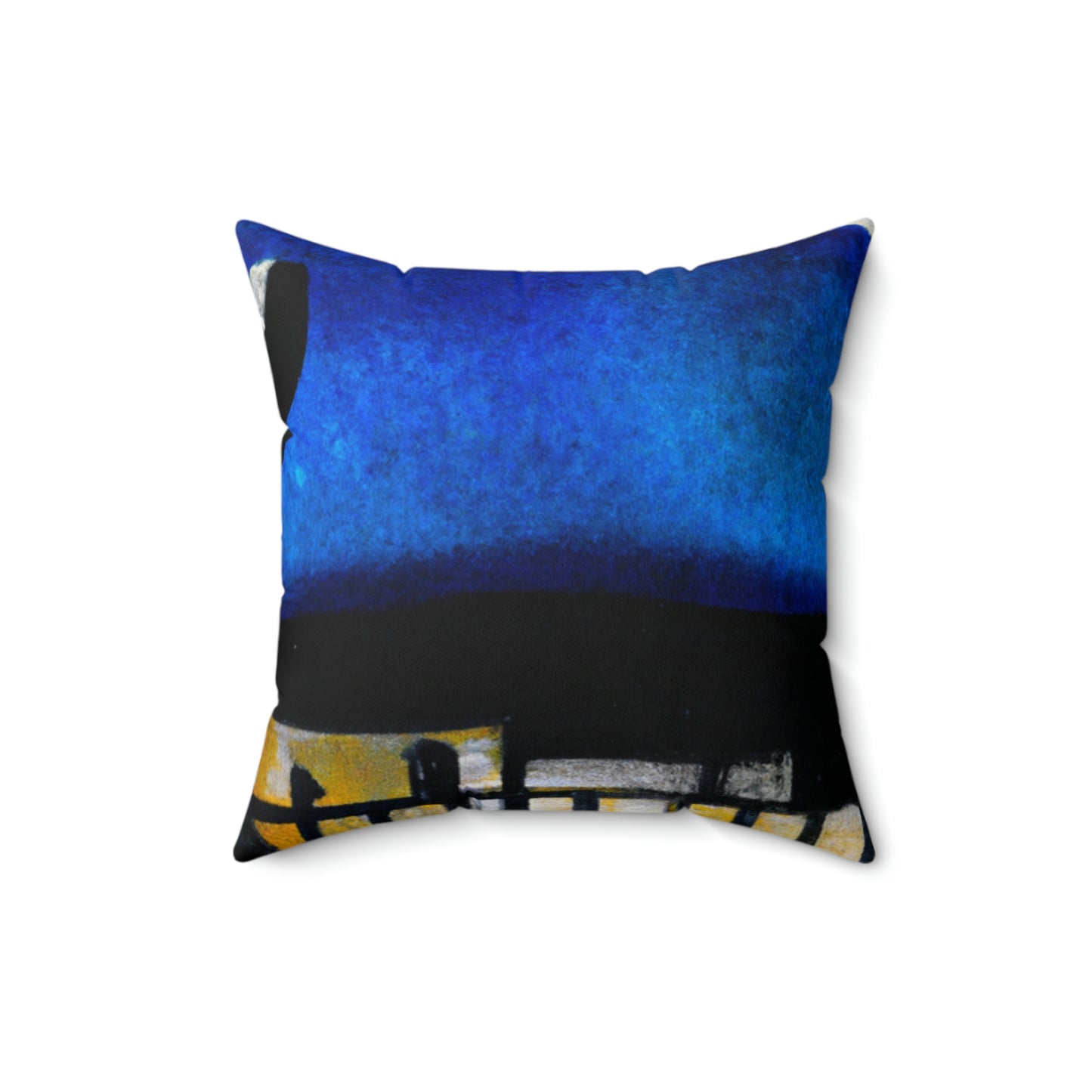 "Lovers After Dark" - The Alien Square Pillow