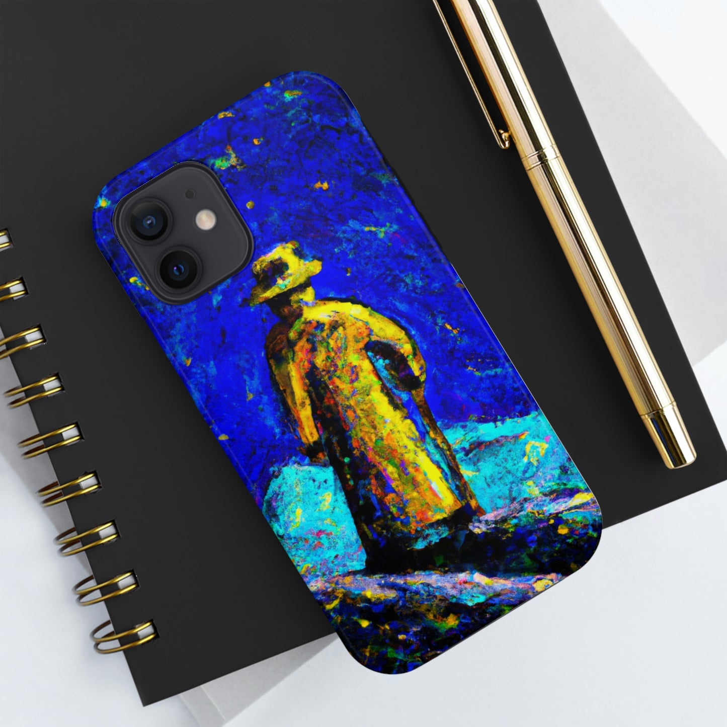 "Lone Mage on the Frozen Summit" - The Alien Tough Phone Cases